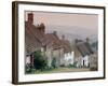 Town Architecture, Shaftesbury, Gold Hill, Dorset, England-Walter Bibikow-Framed Photographic Print