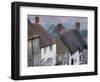 Town Architecture, Shaftesbury, Gold Hill, Dorset, England-Walter Bibikow-Framed Photographic Print