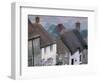 Town Architecture, Shaftesbury, Gold Hill, Dorset, England-Walter Bibikow-Framed Photographic Print