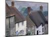 Town Architecture, Shaftesbury, Gold Hill, Dorset, England-Walter Bibikow-Mounted Photographic Print