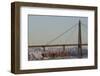 Town Bridge Bybro About the Straumsteinsund, Stavanger, Rogaland, Norway-Andreas Werth-Framed Photographic Print