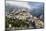 Town Built on a Hillside, Positano, Italy-George Oze-Mounted Photographic Print