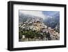 Town Built on a Hillside, Positano, Italy-George Oze-Framed Premium Photographic Print