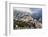 Town Built on a Hillside, Positano, Italy-George Oze-Framed Premium Photographic Print
