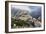 Town Built on a Hillside, Positano, Italy-George Oze-Framed Photographic Print