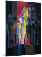 Town by Night-Ton Schulten-Mounted Art Print