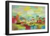 Town by the River-Silvia Vassileva-Framed Art Print