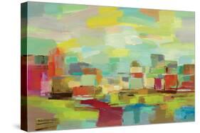Town by the River-Silvia Vassileva-Stretched Canvas