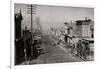 Town Center Leadville, Colorado, ca. 1880s-1890-J. Collier-Framed Art Print