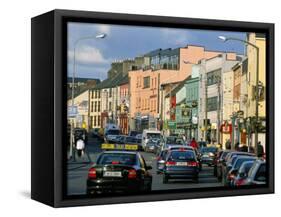 Town Centre, Galway, County Galway, Connacht, Eire (Ireland)-Bruno Barbier-Framed Stretched Canvas