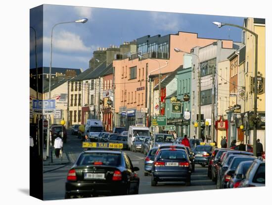 Town Centre, Galway, County Galway, Connacht, Eire (Ireland)-Bruno Barbier-Stretched Canvas