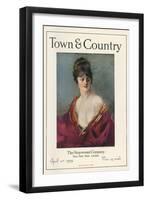 Town & Country, April 10th, 1919-null-Framed Art Print