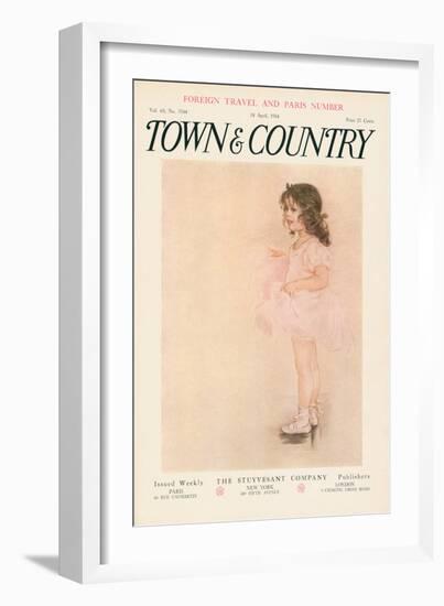 Town & Country, April 18th, 1914-null-Framed Art Print