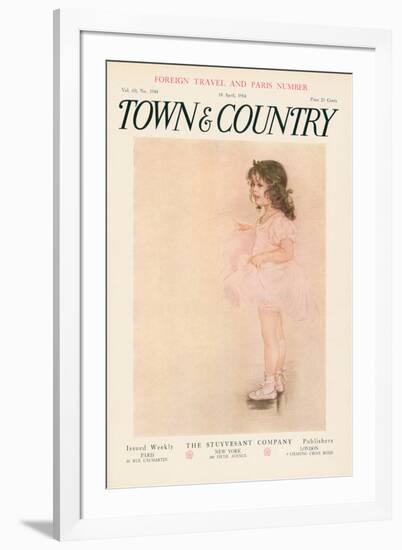 Town & Country, April 18th, 1914-null-Framed Art Print