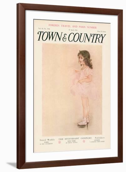 Town & Country, April 18th, 1914-null-Framed Art Print