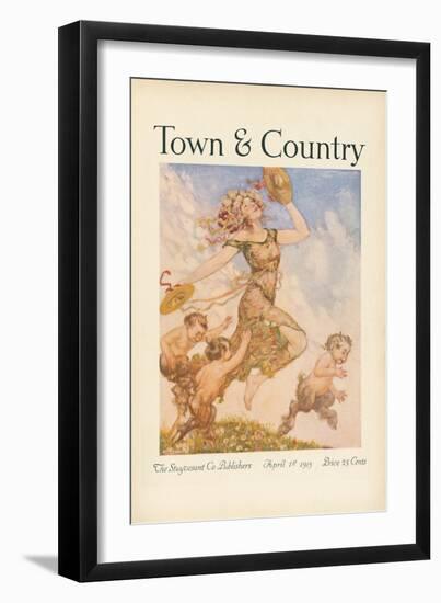 Town & Country, April 1st, 1915-null-Framed Art Print