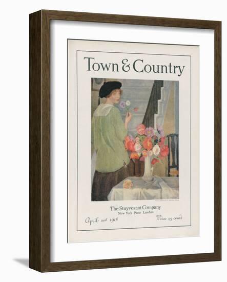 Town & Country, April 20th, 1918-null-Framed Art Print