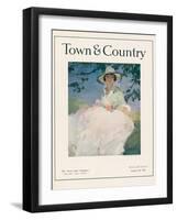 Town & Country, August 10th, 1917-null-Framed Art Print