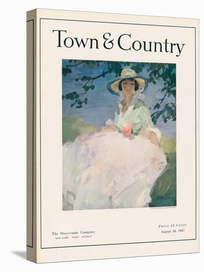 Town & Country, August 10th, 1917-null-Stretched Canvas