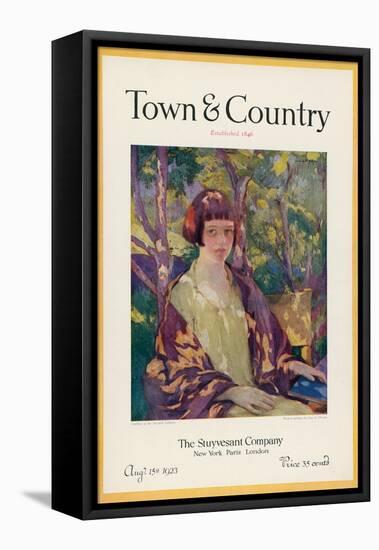 Town & Country, August 15th, 1923-null-Framed Stretched Canvas