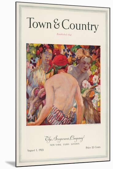 Town & Country, August 1st, 1923-null-Mounted Art Print