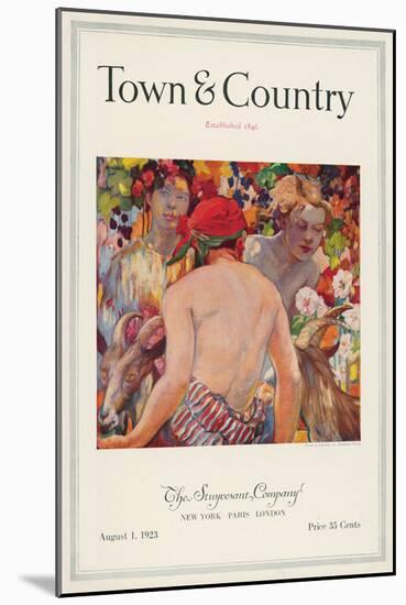 Town & Country, August 1st, 1923-null-Mounted Art Print