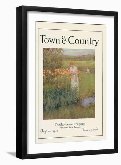 Town & Country, August 20th, 1918-null-Framed Art Print