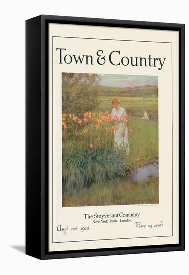 Town & Country, August 20th, 1918-null-Framed Stretched Canvas