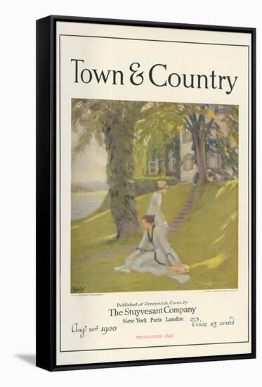 Town & Country, August 20th, 1920-null-Framed Stretched Canvas