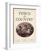 Town & Country, August 8th, 1914-null-Framed Art Print