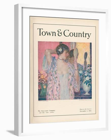 Town & Country, December 1st, 1916-null-Framed Art Print