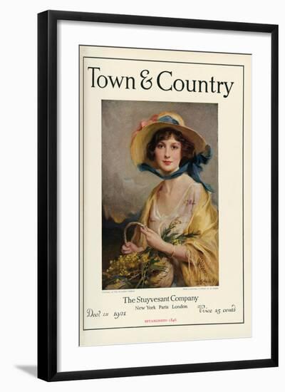 Town & Country, December 1st, 1921-null-Framed Art Print