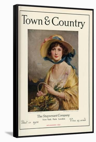 Town & Country, December 1st, 1921-null-Framed Stretched Canvas