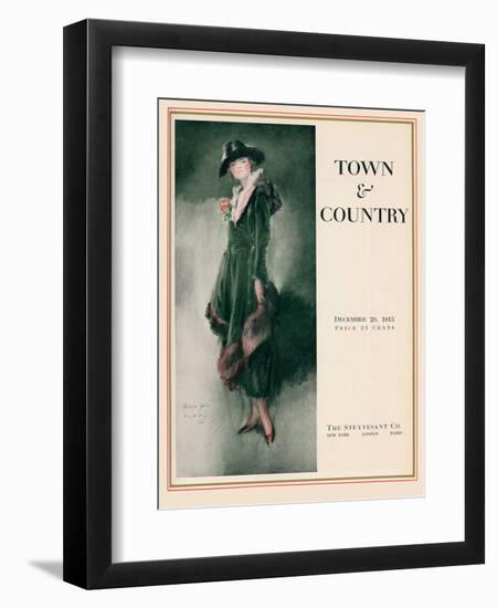 Town & Country, December 20th, 1915-null-Framed Art Print