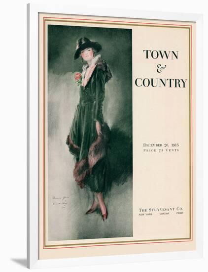 Town & Country, December 20th, 1915-null-Framed Art Print