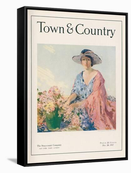 Town & Country, December 20th, 1917-null-Framed Stretched Canvas