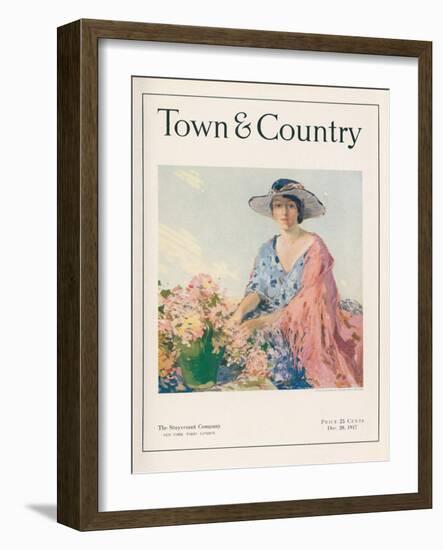 Town & Country, December 20th, 1917-null-Framed Art Print