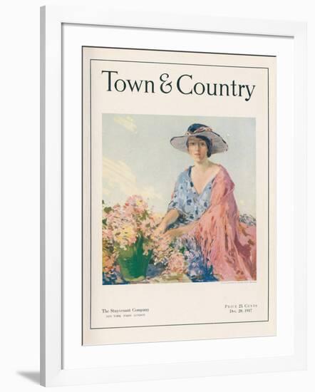 Town & Country, December 20th, 1917-null-Framed Art Print