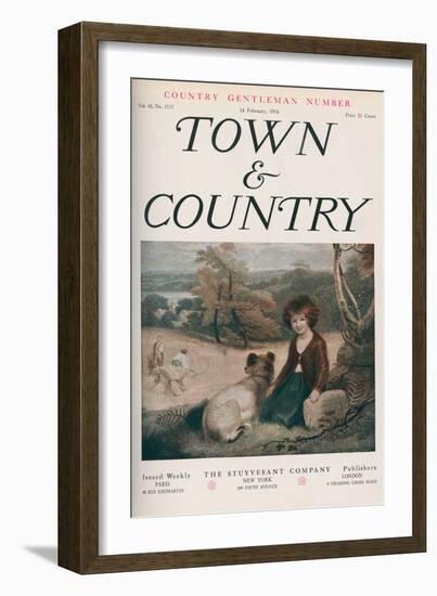 Town & Country, February 14th, 1914-null-Framed Art Print