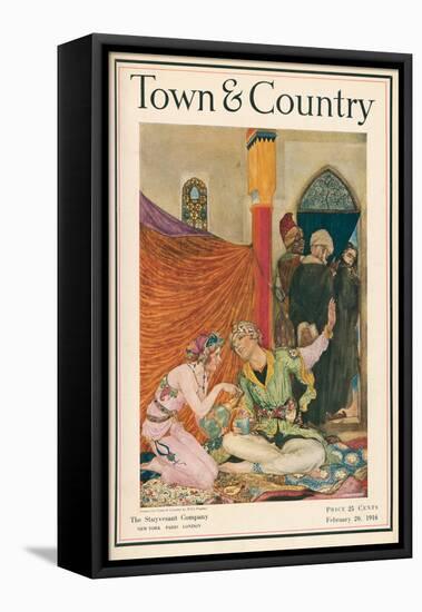 Town & Country, February 20th, 1916-null-Framed Stretched Canvas