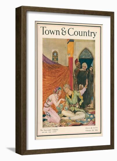 Town & Country, February 20th, 1916-null-Framed Art Print