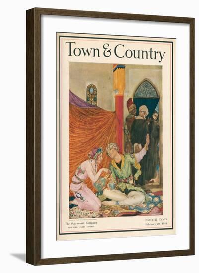 Town & Country, February 20th, 1916-null-Framed Art Print