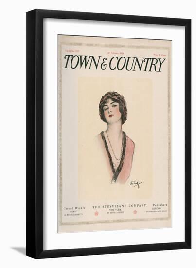 Town & Country, February 28th, 1914-null-Framed Art Print