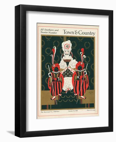 Town & Country, January 10th, 1915-null-Framed Art Print