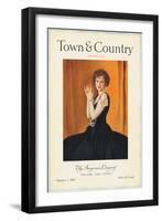 Town & Country, January 1st, 1923-null-Framed Art Print