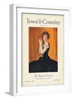 Town & Country, January 1st, 1923-null-Framed Art Print