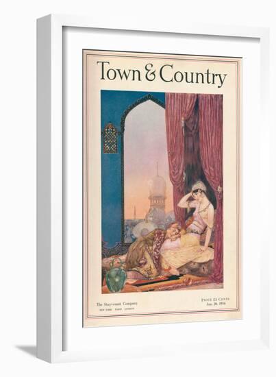 Town & Country, January 20th, 1916-null-Framed Art Print