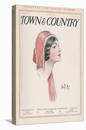 Town & Country, January 24th, 1914-null-Stretched Canvas