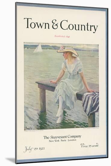 Town & Country, July 15th, 1923-null-Mounted Art Print