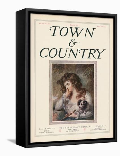 Town & Country, July 18th, 1914-null-Framed Stretched Canvas